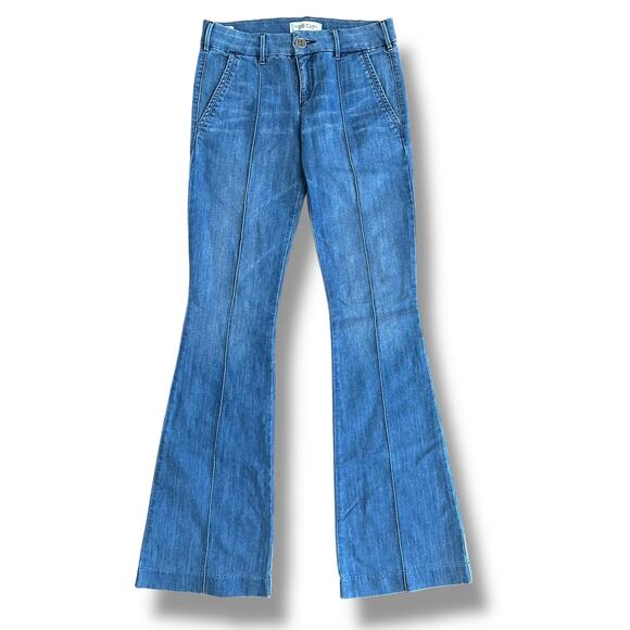 Vintage Y2K Habitual Anthem Flare Jeans Size 25 Made in USA - Picture 1 of 12